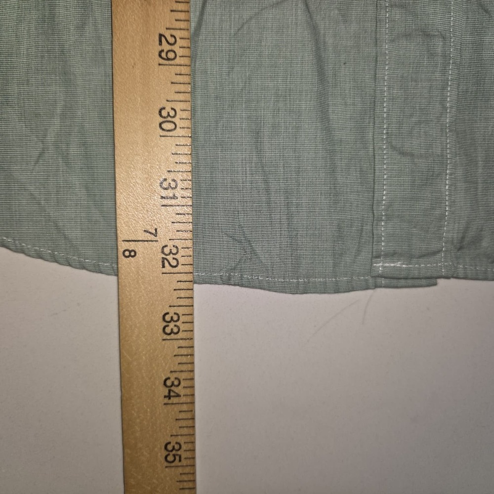 NWT J Crew Secret Wash Classic Fit Green Cotton Poplin Oxford Shirt Mens XL - Picture 10 of 13